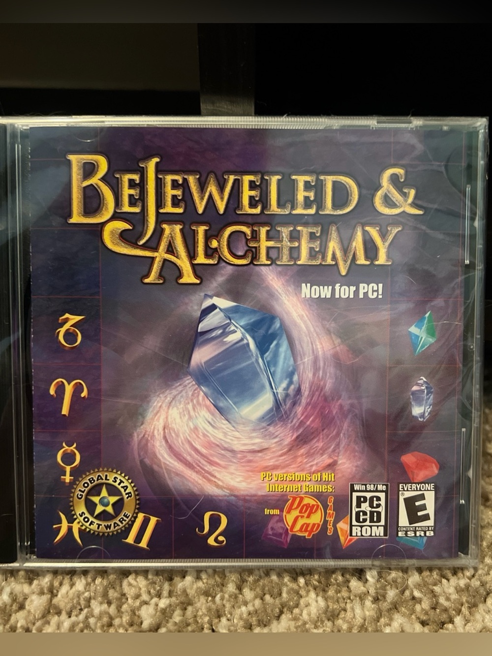 Bejeweled & Alchemy PC CD-ROM 2001 PopCap Games Global Star NEW Sealed